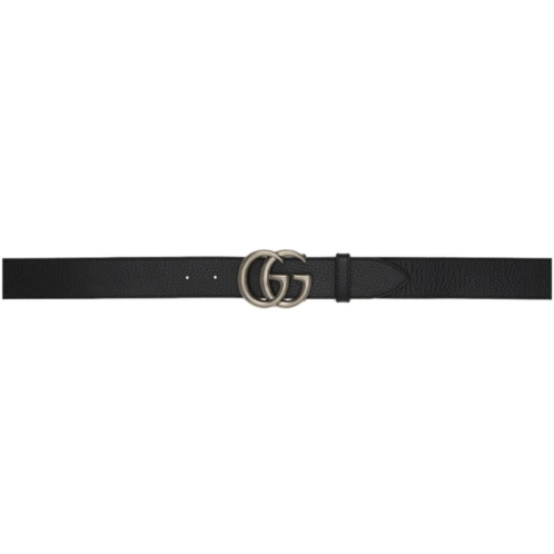 Gucci Reversible Black & Brown Wide GG Marmont Belt