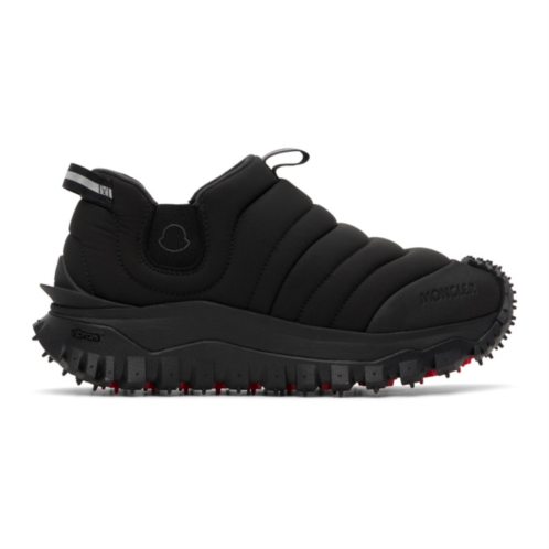 Moncler Black Trailgrip Apres Sneakers