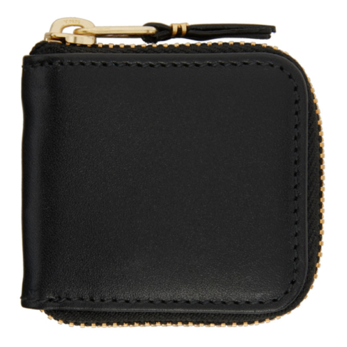 COMME des GARCONS WALLETS Black Classic Leather Coin Pouch