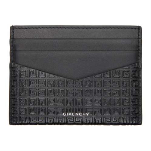 Givenchy Black Embossed Card Holder