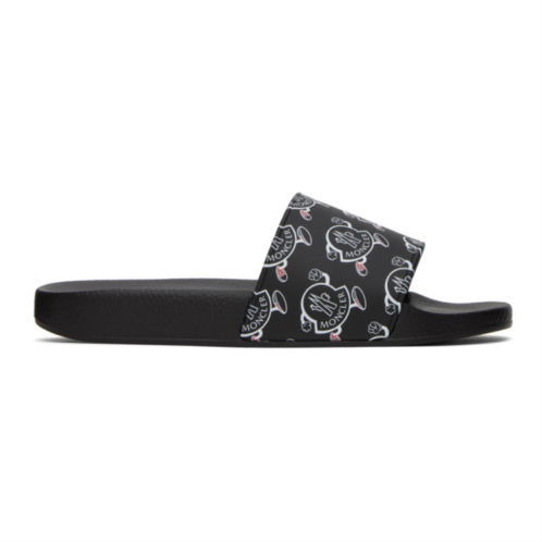 Moncler Black Basile Sandals