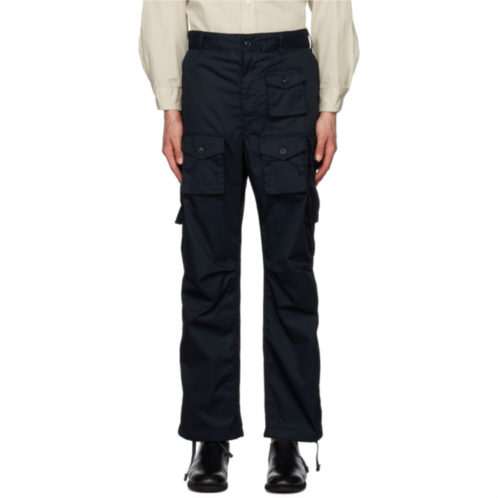 Engineered Garments Navy Bellows Pockets Cargo Pants