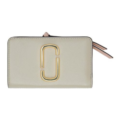 Marc Jacobs Beige The Snapshot Compact Wallet