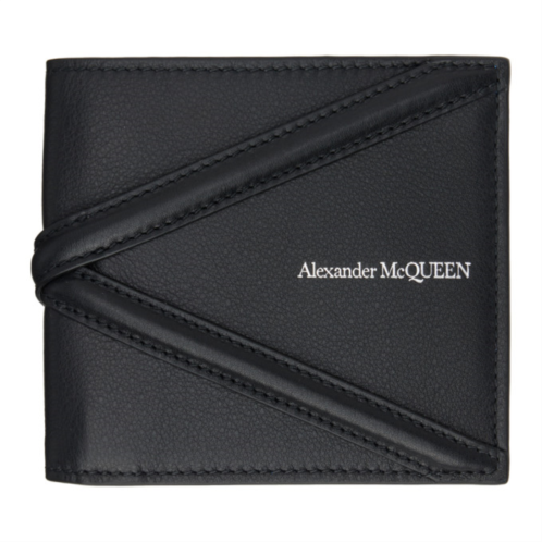 Alexander McQueen Black Harness Wallet