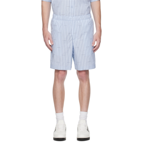 Givenchy Blue Striped Shorts