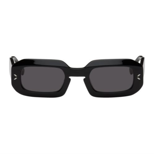 MCQ Black Rectangular Sunglasses