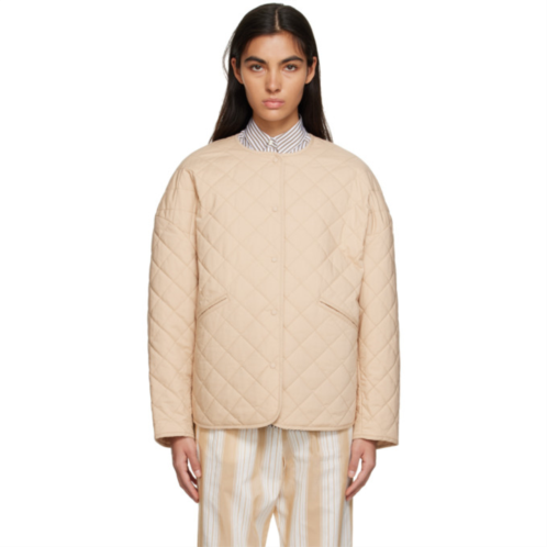TOTEME Beige Quilted Jacket