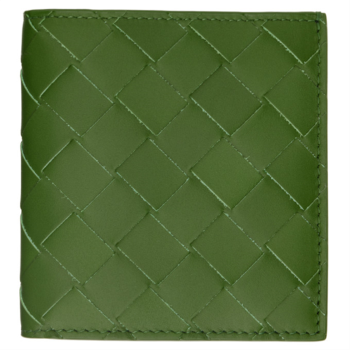 Bottega Veneta Green Slim Bifold Wallet