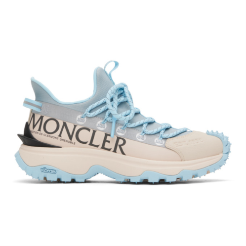 Moncler Off-White & Blue Trailgrip Lite 2 Sneakers