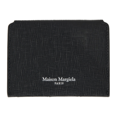 Maison Margiela Black Embossed Card Holder