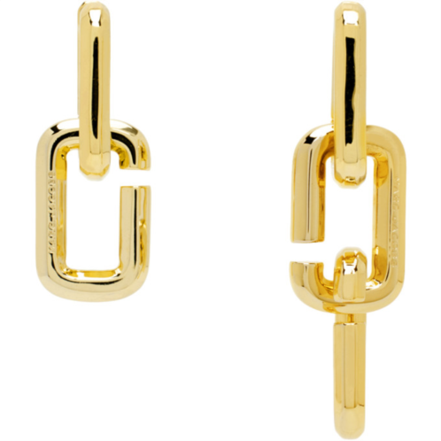 Marc Jacobs Gold The J Marc Earrings