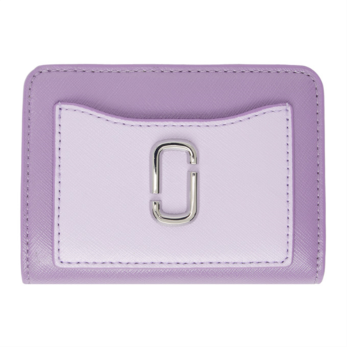 Marc Jacobs Purple The Mini Compact Wallet