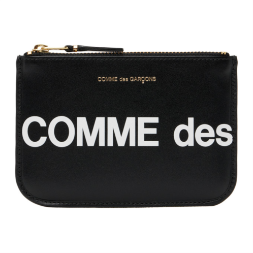 COMME des GARCONS WALLETS Black Huge Pouch