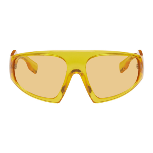 Burberry Orange Shield Sunglasses