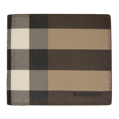 Burberry Brown Check Wallet