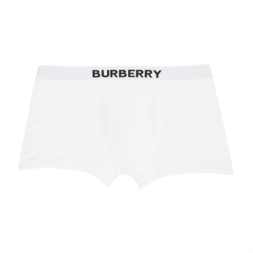 Burberry White Logo Boxers