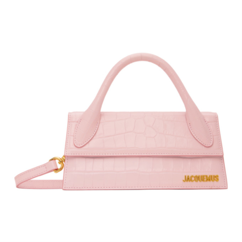 JACQUEMUS Pink Le Chouchou Le Chiquito Long Bag
