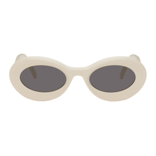 LOEWE Off-White Loop Sunglasses