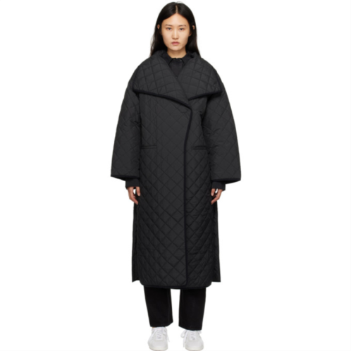 TOTEME Black Quilted Coat