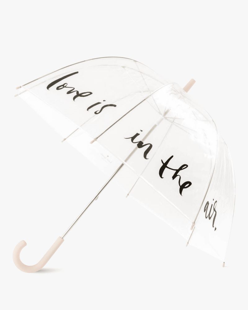Kate spade Love Is In The Air Clear Umbrella