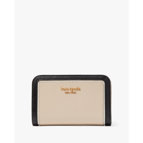 Kate spade Morgan Colorblocked Compact Wallet