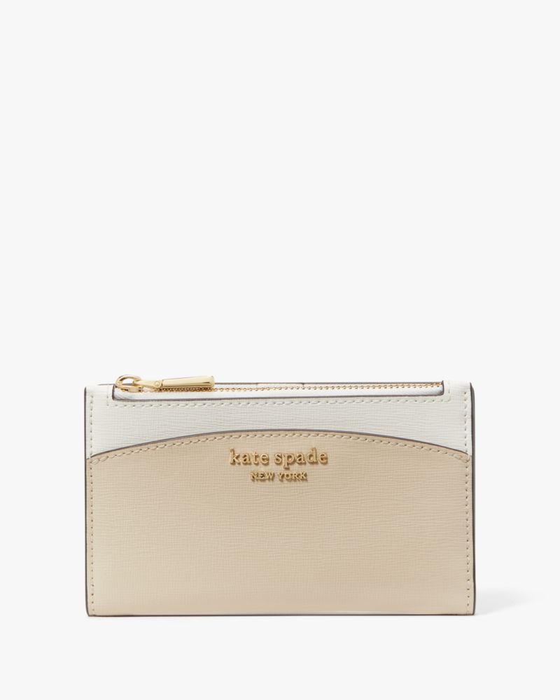 Kate spade Morgan Colorblocked Small Slim Bifold Wallet