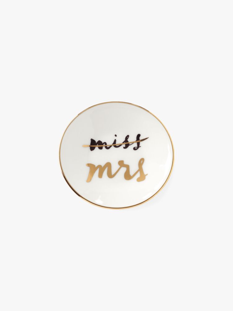 Kate spade Miss To Mrs Ring Dish