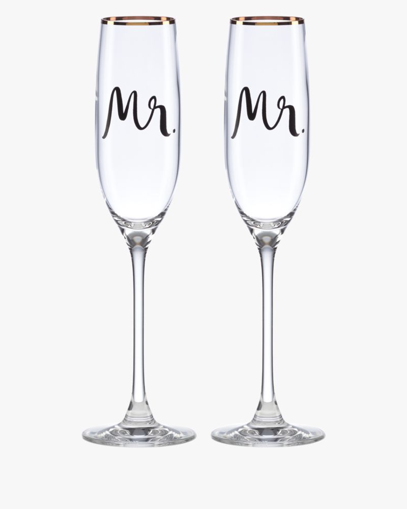 Kate spade Wedding Party Flute Pair