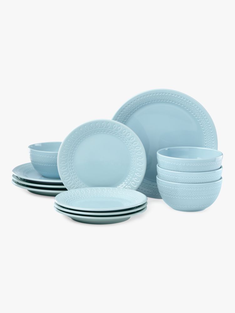 Kate spade Willow Drive Blue 12 Piece Place Setting