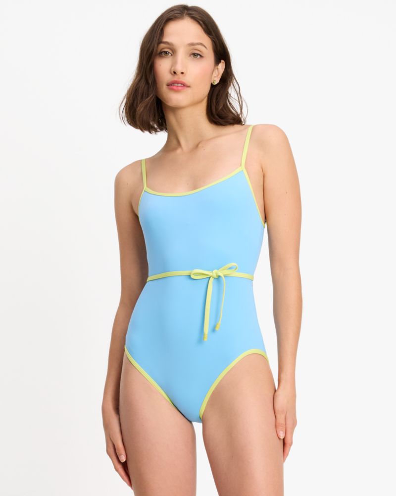 Kate spade Colorblock Belted One Piece