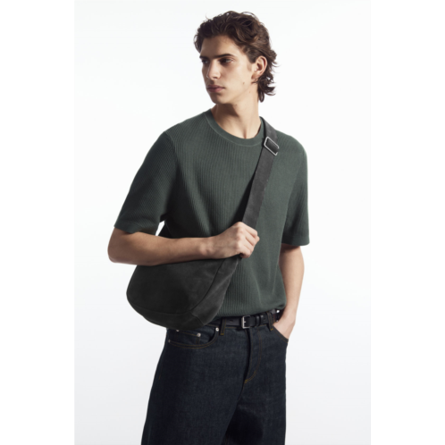 Cos TEXTURED KNITTED T-SHIRT