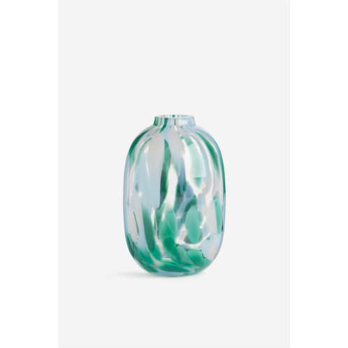 H&M Patterned Mini Vase