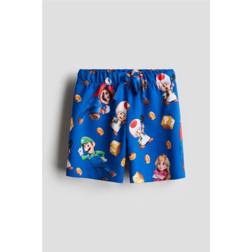 H&M Printed Pull-on Shorts