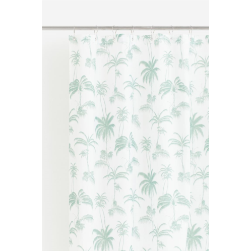 H&M Printed Shower Curtain