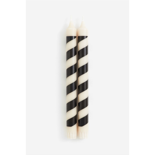 H&M 2-pack Candy Cane Candles