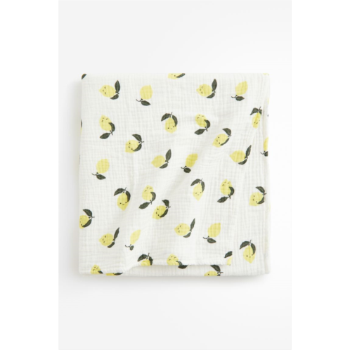 H&M Printed Muslin Blanket