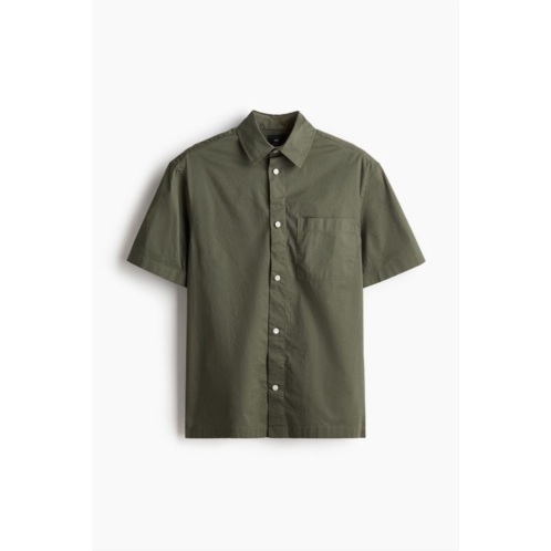 H&M Relaxed Fit Short-sleeved Shirt