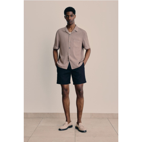 H&M Regular Fit Linen Shorts