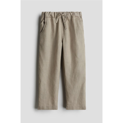H&M Linen Pull-on Pants