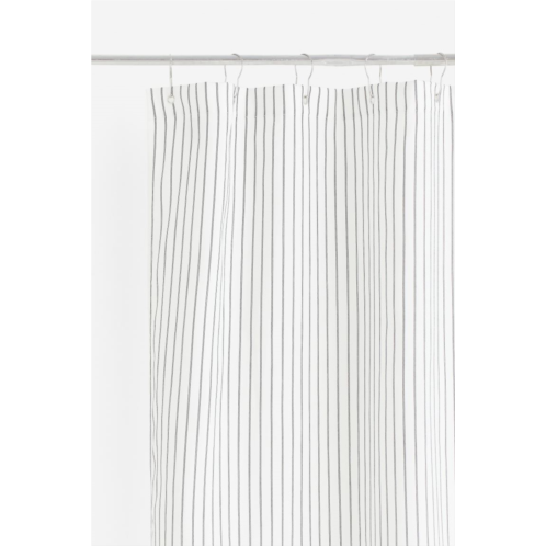 H&M Striped Shower Curtain