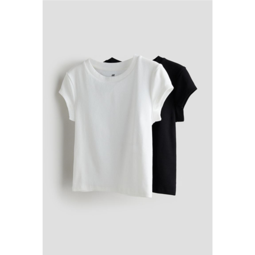H&M 2-pack Cotton Jersey Tops
