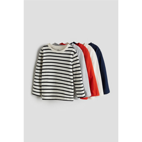 H&M 5-pack Long-sleeved T-shirts