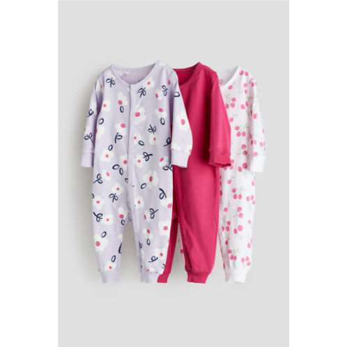 H&M 3-pack Cotton Pajamas