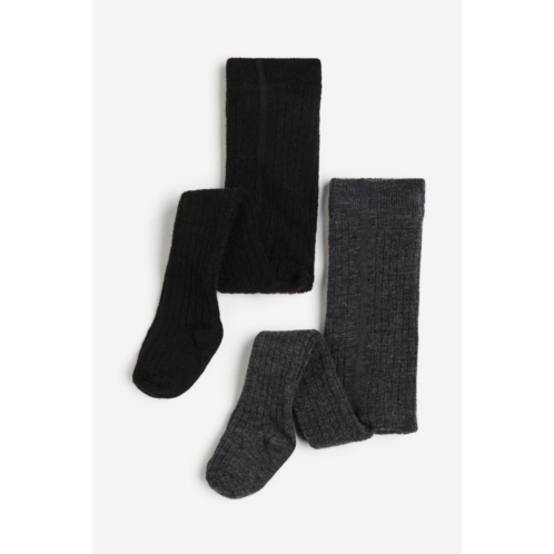 H&M 2-pack Wool-blend Tights
