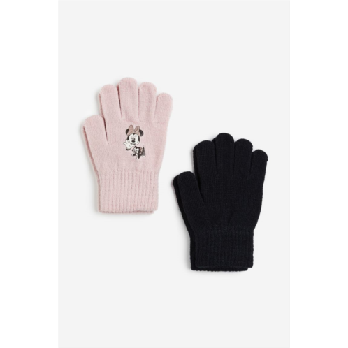 H&M 2-pack Fine-knit Gloves