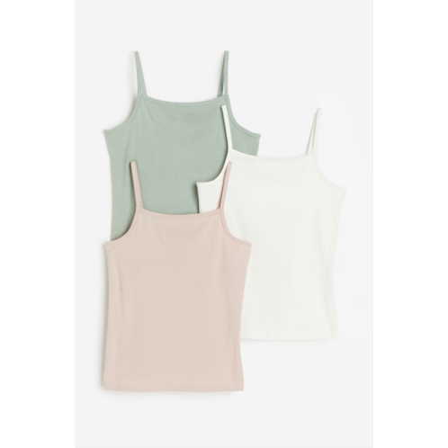 H&M 3-pack Cotton Tank Tops