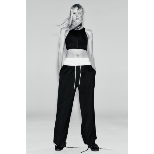 H&M Wide-cut Pull-on Pants