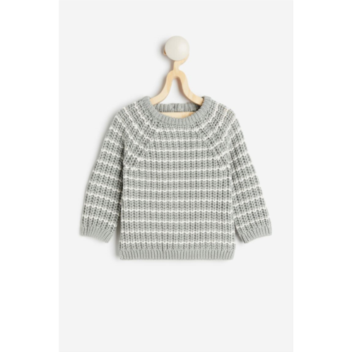 H&M Rib-knit Cotton Sweater
