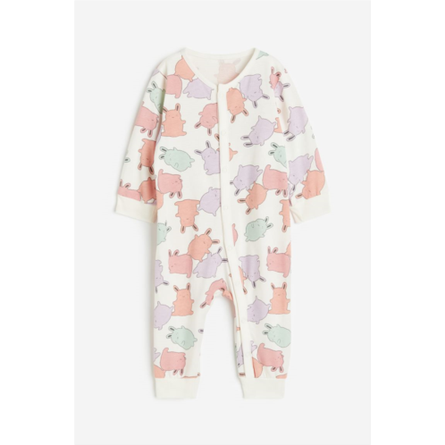 H&M Patterned Pajama Jumpsuit