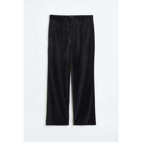 H&M Regular Fit Velour Pants